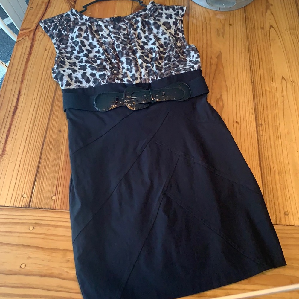 Women’s animal print dress